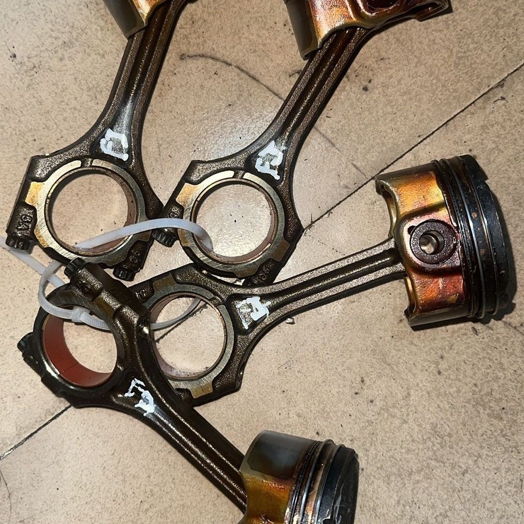 ลูกสูบ ก้านสูบ และข้อเหวี่ยง G4FJ 1.6T สำหรับ Hyundai Veloster/Elantra/Mistra