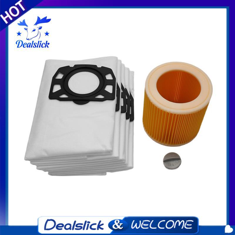 เครื่องดูดฝุ่นถุงกรองเหมาะสําหรับ KFI 357 KFI357 KA 40 กระเป๋าทดแทนสําหรับ 2.863-314.0WD2 Plus WD3