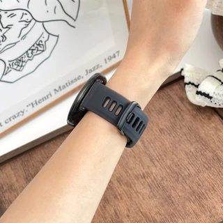 สายซิลิโคนใส 20mm 22mm for Smartwatch Garmin Forerunner 570 265 255 165 55 /Vivoactive 6 5 4/Venu/Redmi Watch 5 Active