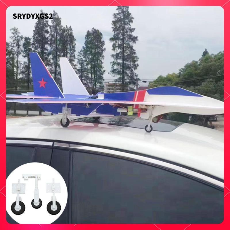 [Srydyxgs2] SU27 RC Plane Fixed Wing Landing Gear Wheel RC Plane Model Accessories RC