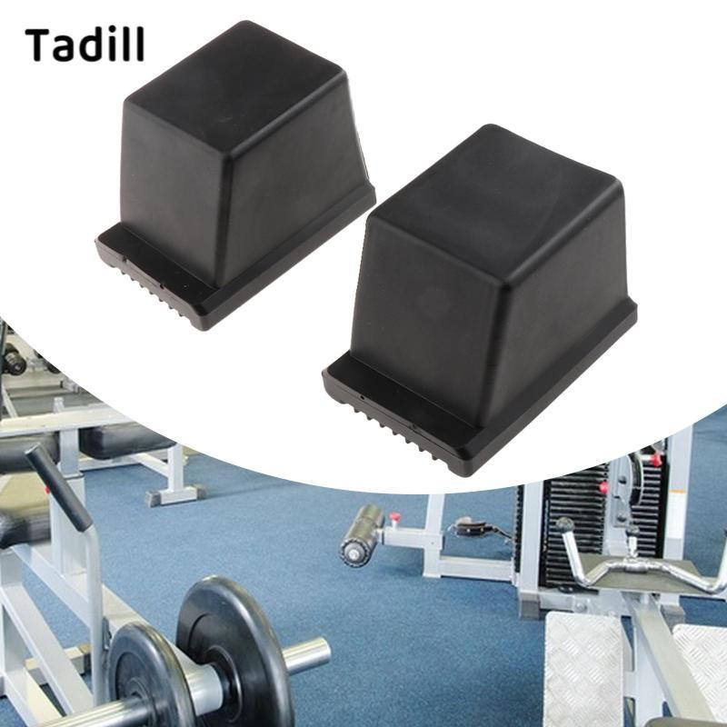 Tadill 2 ชิ้น End Cap อุปกรณ์ออกกำลังกาย Anti-Slip ทนทาน ใช้ได้ทั้งในบ้านและออฟฟิศ — صورة 6