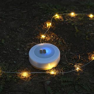 โคมไฟตั้งแคมป์ LED ชาร์จ USB แถบไฟยาว 10 ม. หดเก็บอัตโนมัติ IPX4/IP67 กันน้ำ กันกระแทก แบต 1800mAh ปรับความสว่าง สำหรับเต็นท์ ปาร์ตี้กลางแจ้ง ตกแต่งบ้าน