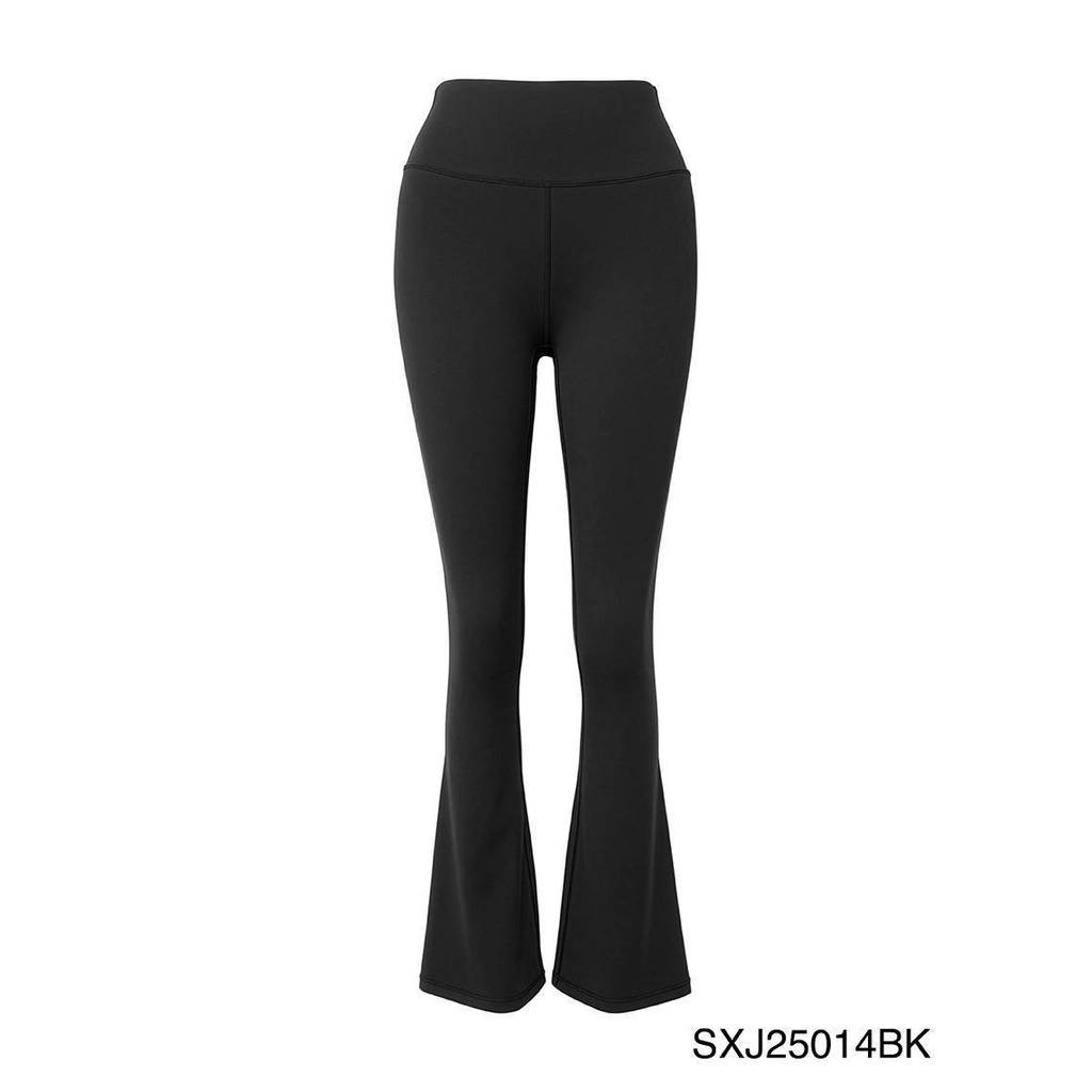 กางเกงออกกำลังกายขาบาน รหัส SXJ25014BK - สีดำ