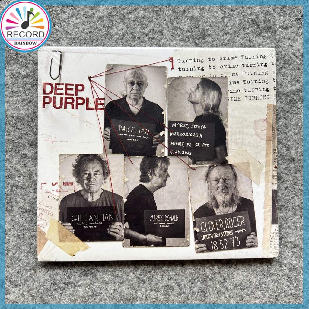 Deep Purple Turning To Crime Original CD Album [Sealed] Brand New 1Z0711