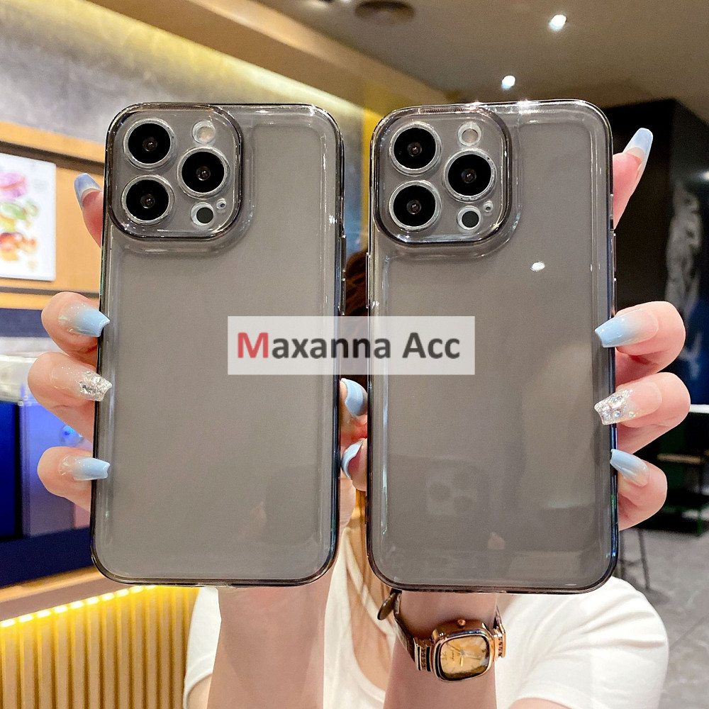 [MAXNA] [ POCOPHONE X7 5G | X7 PRO 5G ] SPACE CASE BLACK / SOFTCASE SILICONE TPU 2.1MM BLACK CAMERA 
