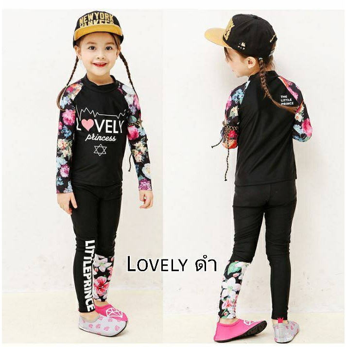 ส่งทันทีจากไทย 💥ชุดว่ายน้ำเด็ก แขนยาว ขายาว รหัส 237.. - รูปที่ 6