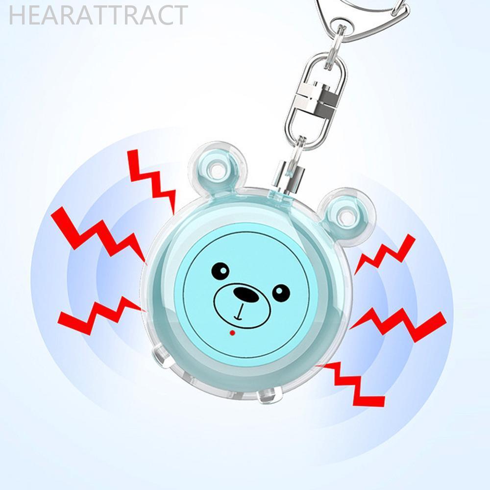 HEARATRACT Mini Type-C ชาร์จหญิง Self-defense และ Wolf-proof Personal Alarm, Portable Alarm สําหรับผ