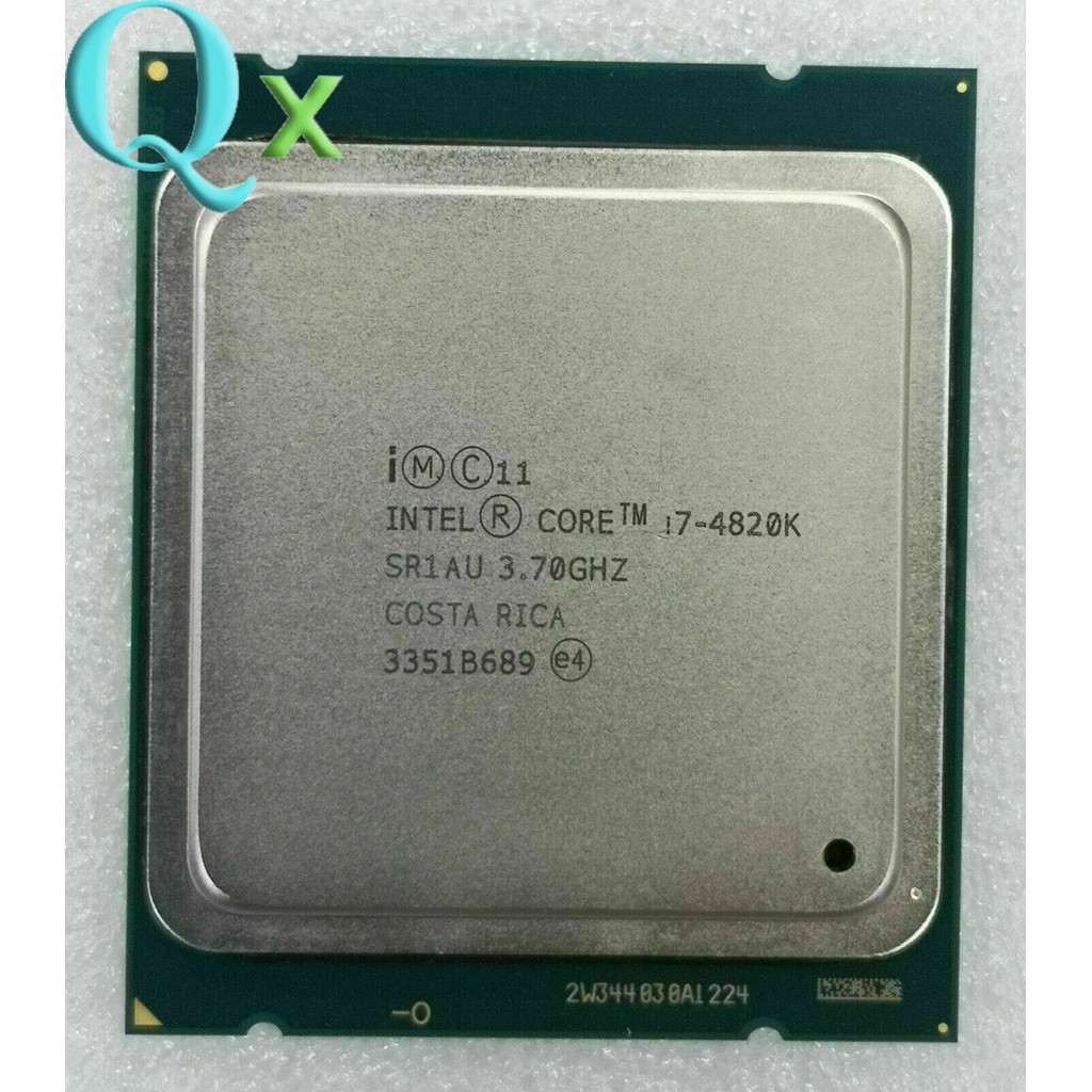 Upgrade Gaming CPU Core i7-4820K LGA2011 CPU โปรเซสเซอร์ 3.7GHz 4Core 8Thread 130W สําหรับ X79 คอมพิ