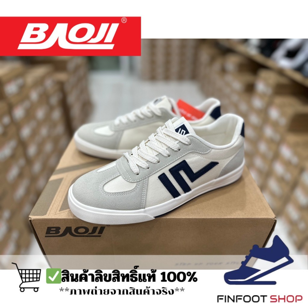 Baoji รองเท้าผ้าใบผู้ชาย BAOJI รุ่น BRM1015
