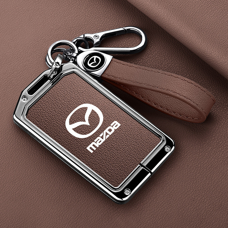 เหมาะสําหรับสไตล์ใหม่ Mazda EZ6 การ์ดอุปกรณ์เสริมในรถยนต์ผู้ชายผู้หญิงเซ็นเซอร์ฝาครอบกุญแจ EZ-6 เปลื