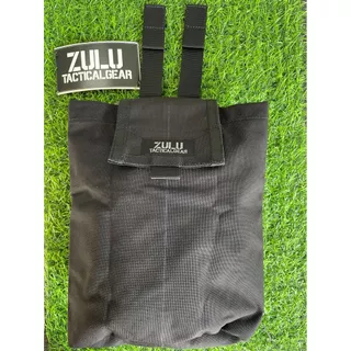 ถุงทิ้งแม็ก สี ดำ ZULU Tactical Gear ผลิตจากผ้าคอดูร่า 1000D ขนาด 26*18 CM (ตัวแทนจำหน่ายของแท้ 100%)