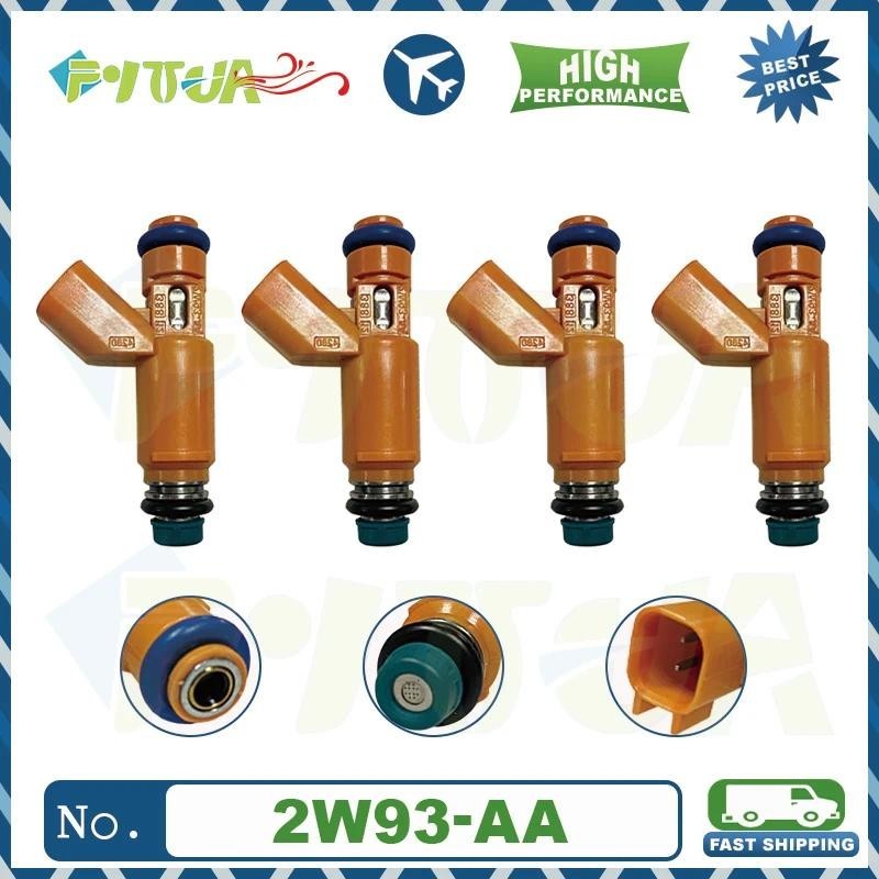 4 ชิ้น 2W93-AA 4526563 หัวฉีดน้ํามันเชื้อเพลิง FJ1102 สําหรับ 2004-2005 Jaguar XJ8 4.2Lauto ชิ้นส่วน