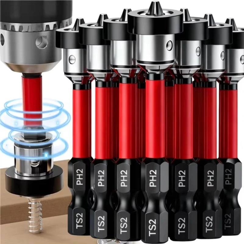 1/3/5PCS Professional ไขควงแม่เหล็กบิตสําหรับ DIY/Home Repair | เหล็กโครมวานาเดียม 5x1.5ซม | เหมาะกับสว่านไร้สาย/มือ | ปลายแม่เหล็กที่ปลอดภัย