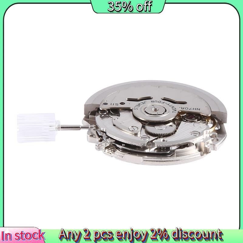 Hot-Japan NH70/NH70A Hollow อัตโนมัตินาฬิกา 21600 BPH 24 Jewels ความแม่นยําสูง Fit สําหรับนาฬิกากลไก