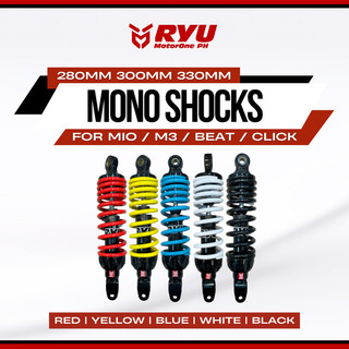 RYU MotoBlitz Rear Mono Shock MIO/M3/BEAT/CLICK 280MM 300MM 330MM