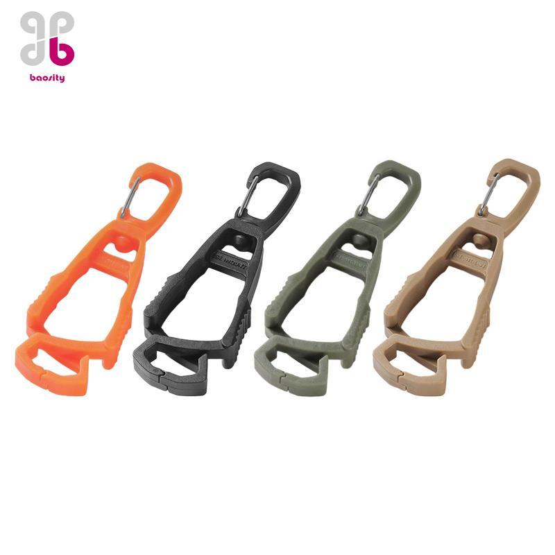 คลิปหนีบถุงมือ พร้อมตะขอกันหล่นแบบคาราบินเนอร์ ใช้งานได้หลากหลาย สำหรับพนักงานทำงานกลางแจ้ง