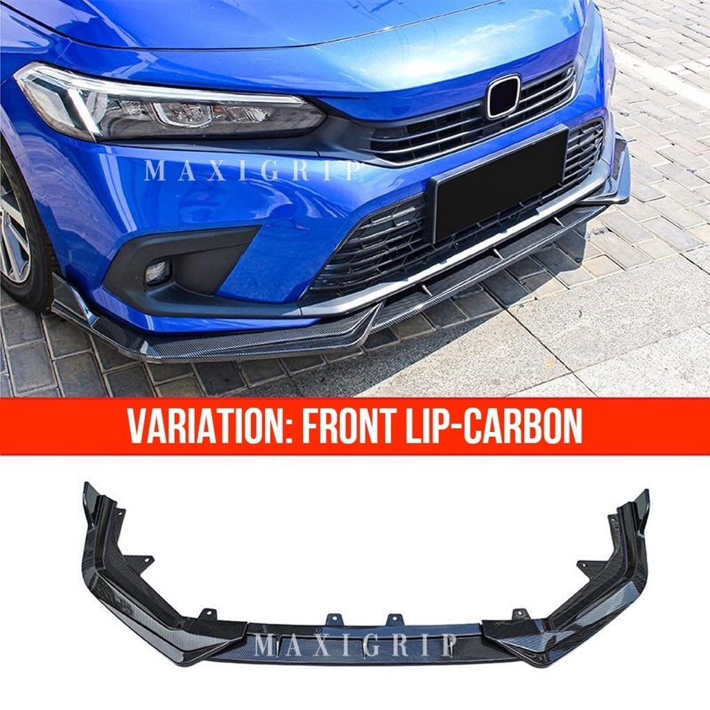 Honda civic FE ปลั๊กปากหน้าคาร์บอนและเล่น honda civic Fe accessoriesชิ้นส่วนรถยนต์ ของแต่งรถ