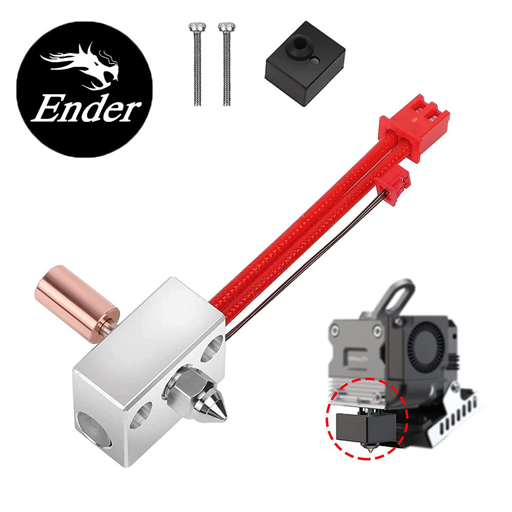 CREALITY High Temperature Pro Heating Block Kit for Ender-3 S1 CR-10 Smart Pro Printer Equipped with