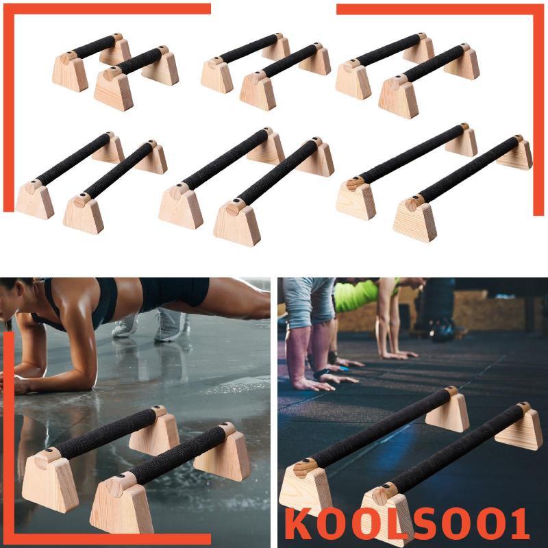 [Koolsoo1] 2x Push Up Bars Parallelette Bars Push Up Handles for Men Women Push Up Stands for