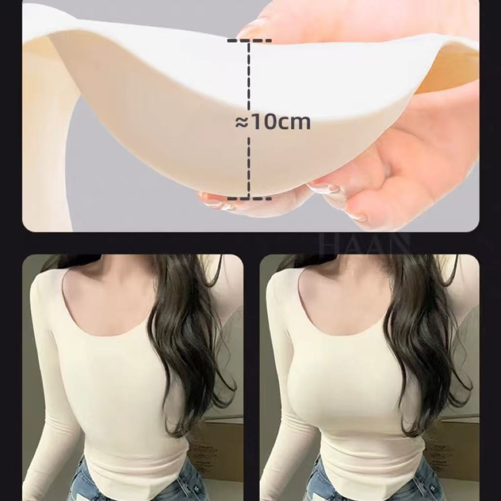 สินค้าส่งจากไทยตะขอหน้า ฟองหนา 7ซม ดันดูม ดันทรง ไร้โครงเหล็ก  รวบรวมหน้าอกการ์ตูนขยายไร้รอยต่อ - รูปที่ 2