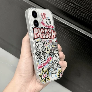 เคสโทรศัพท์นุ่มๆ ลาย "ชีวิตเต็มไปด้วยความหลงใหล" เหมาะสำหรับ iPhone 13 14 16 16 Pro Max Plus XS X/XS XR 11 12 13 Pro Max