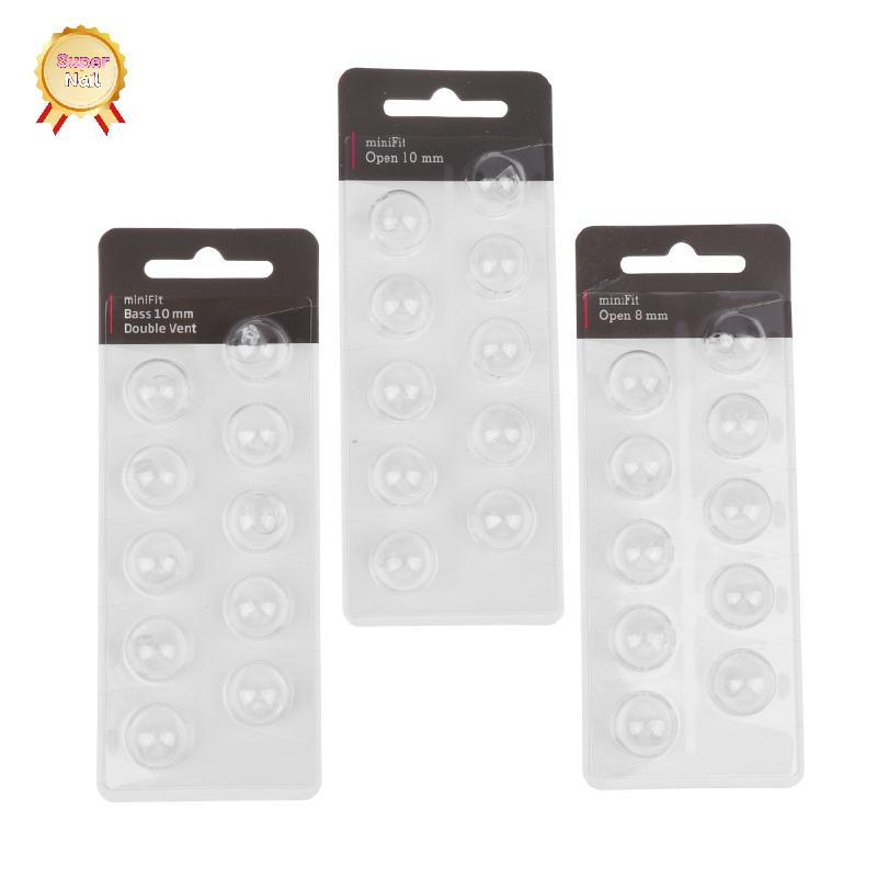 SuperNail เดี่ยว/คู่/เปิด Vent เครื่องช่วยฟังโดมสําหรับ Oticon Minifit หูหมวกเปลี่ยนอุปกรณ์เสริมสําห