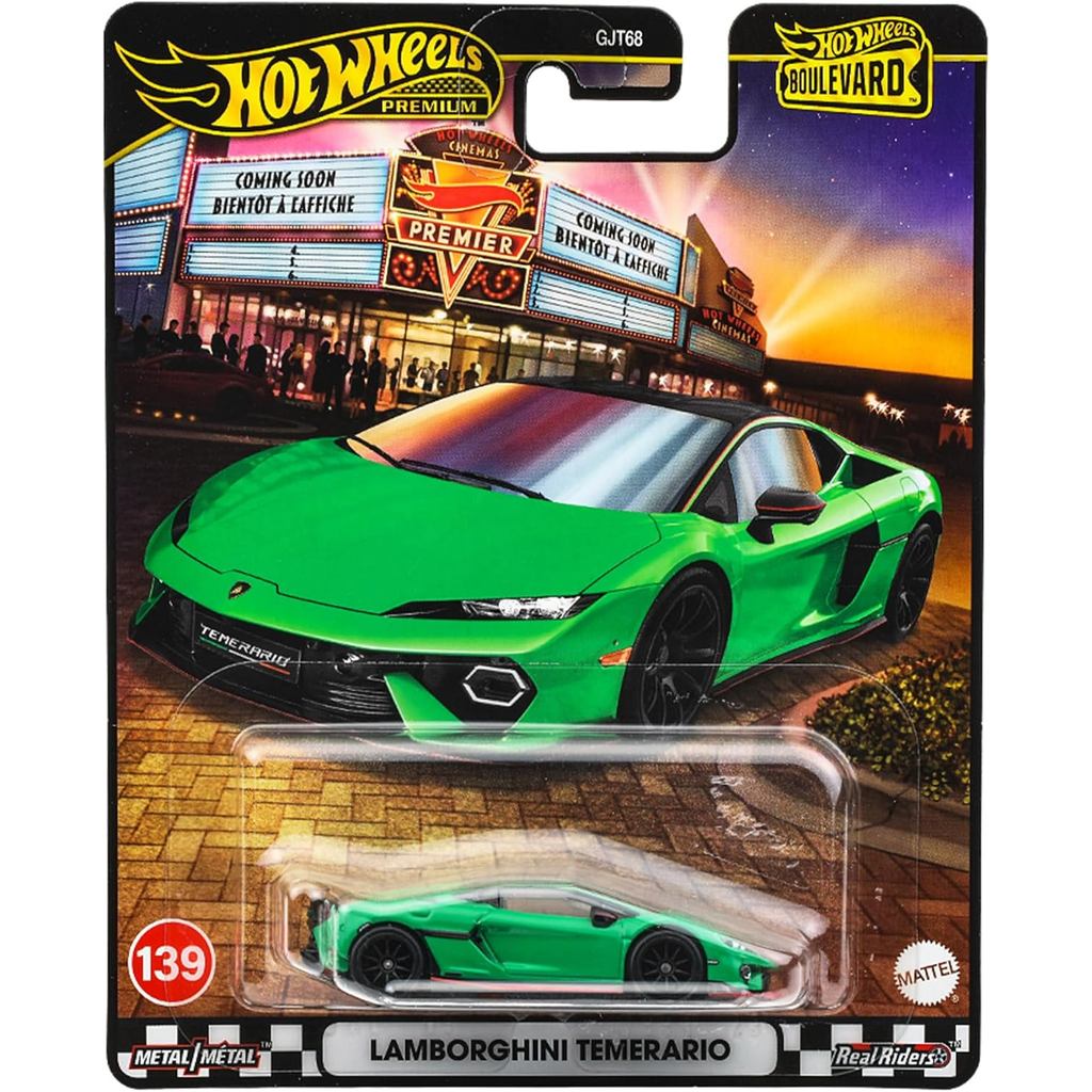 Hot Wheels Premium Boulevard Lamborghini Temerario JBL09