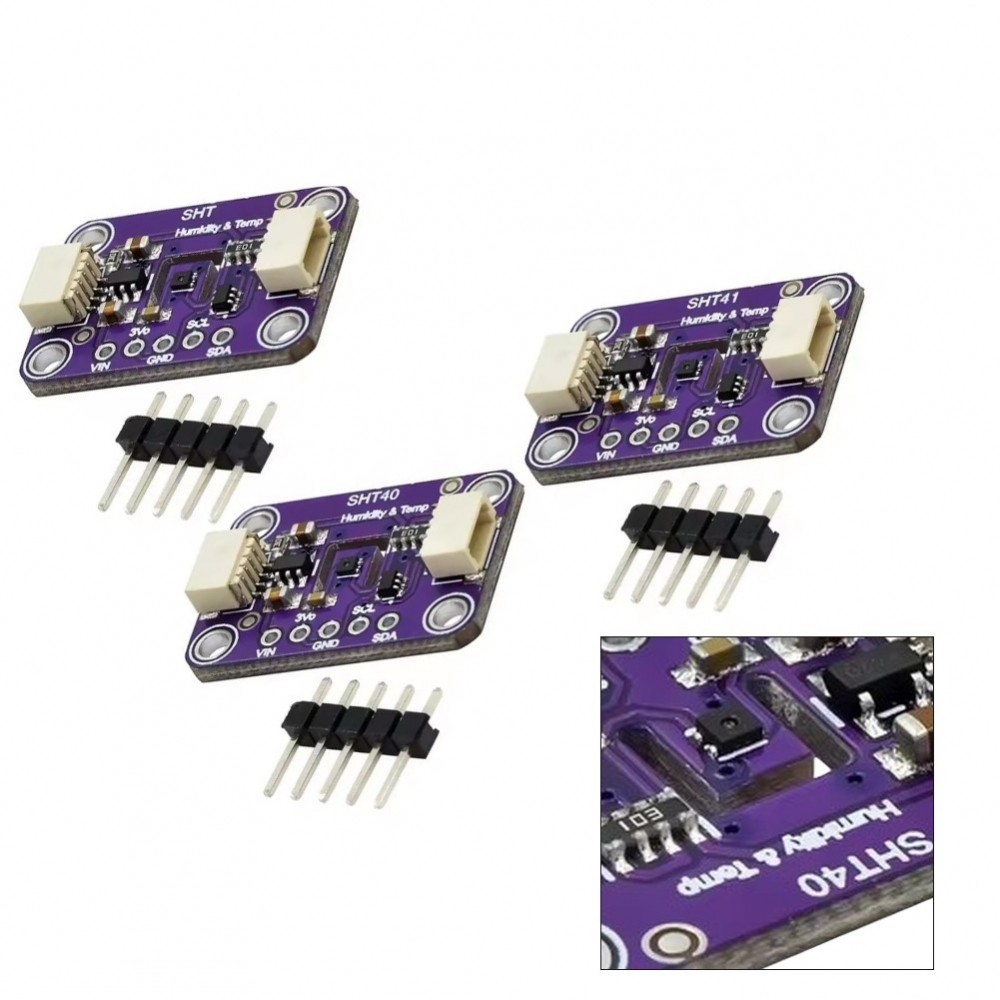 SHT40 SHT41 SHT45 โมดูลเซนเซอร์สําหรับเครื่องปรับอากาศและควบคุมความเร็วอัตโนมัติ