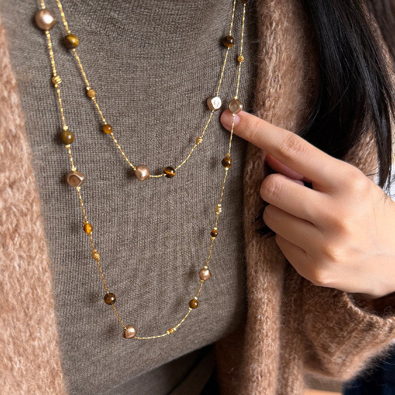 สร้อยคอยาว Melard Pearl Starry Sky