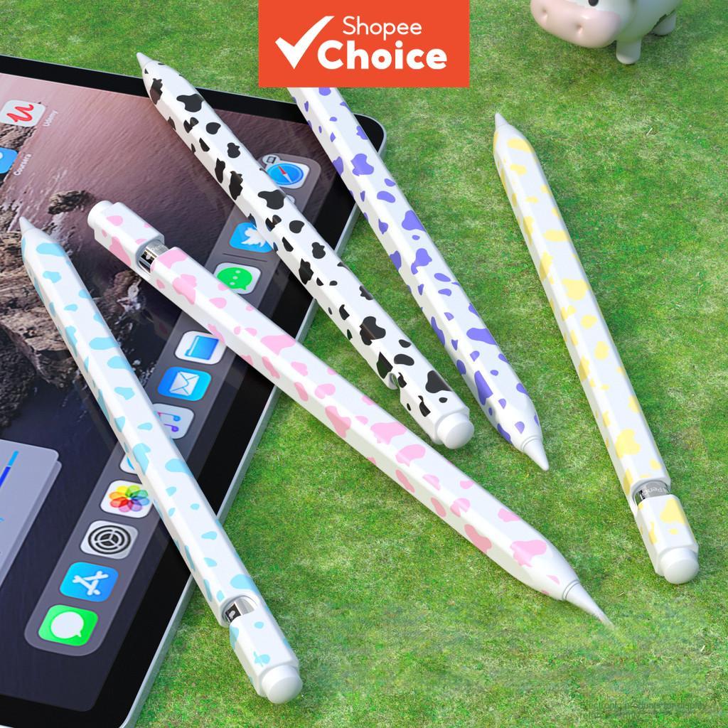ซิลิโคนหุ้มปากกาไอแพดสําหรับ Apple Pencil USB C ป้องกันรอยขีดข่วน เคสปากกาสัมผัสหน้าจอ iPad สําหรับ Pencil 2nd/Pro 1st ปลอกหุ้มป้องกัน พร้อมที่เก็บหัวปากกา