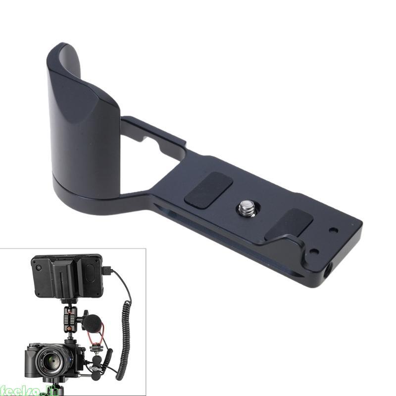 Feela Aluminium L Bracket Plate Quick Rlease น้ําหนักเบาสําหรับมือจับกล้อง ZV E10