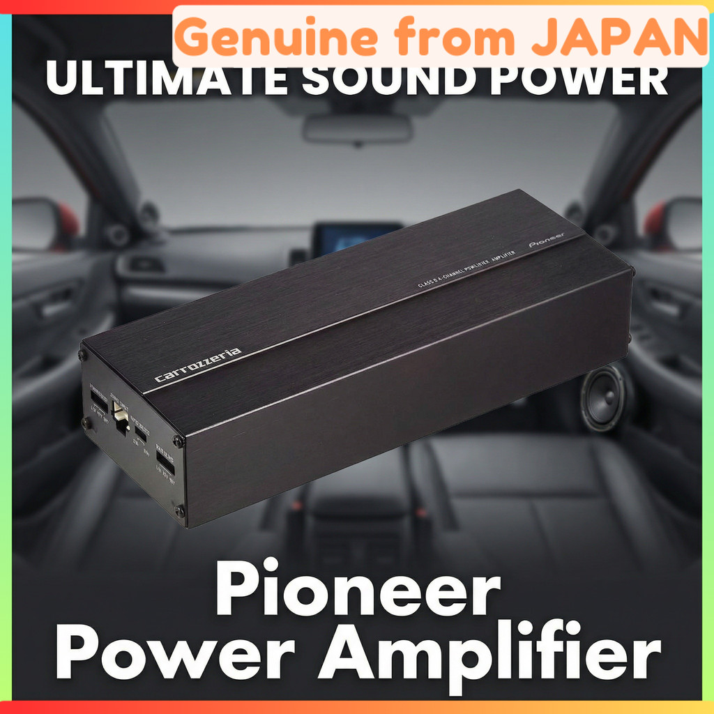 Pioneer Amplifier Power Amplifier  GM-D1400-2 Class D Power Amplifier 100W x 4 Channel Compact