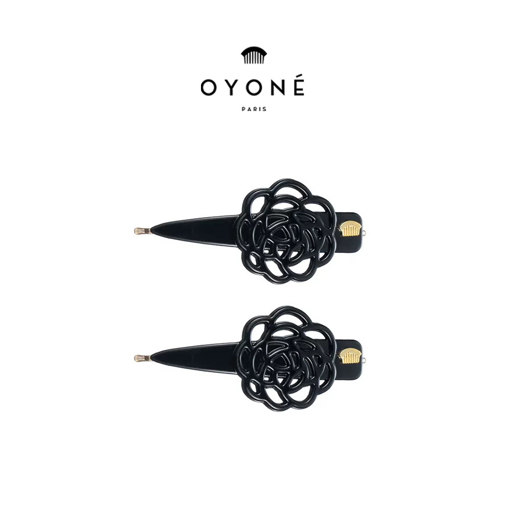 Oyone Paris | Classic Essential Daisy Bobby Pin | Hair Accessories | กิ๊บติดผม