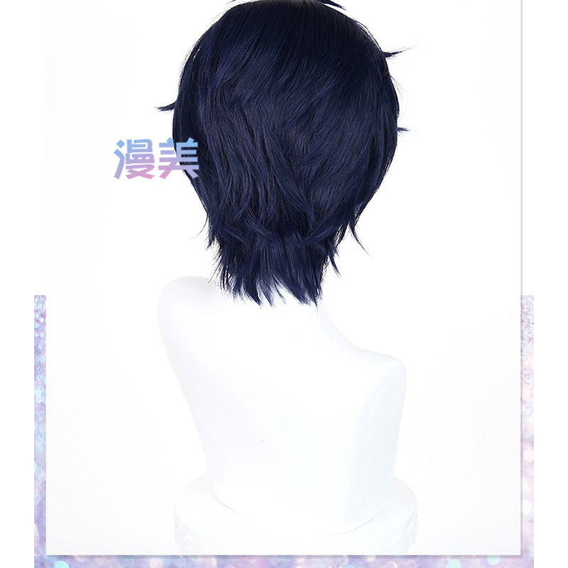 Wotakoi: Love is Hard for Otaku Narumi Momose   Hirotaka Nifuji Cosplay Wig  Scalp Top Design