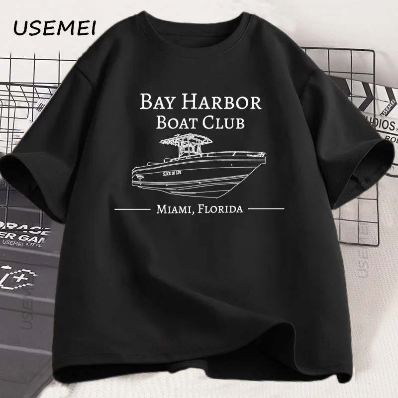 เสื้อยืด Dexter Slice of Life สำหรับผู้ชายและผู้หญิง เสื้อยืด Dexter Bay Harbor Butcher ผ้าฝ้ายคุณภา