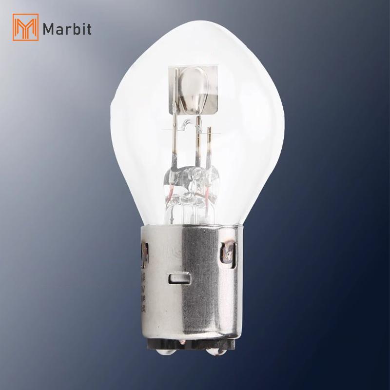 Marbit Mayitr รถจักรยานยนต์ 12V 35W 10A B35 BA20D รถจักรยานยนต์ ATV Moped สกู๊ตเตอร์ไฟหน้าหลอดไฟคุณภาพสูง null