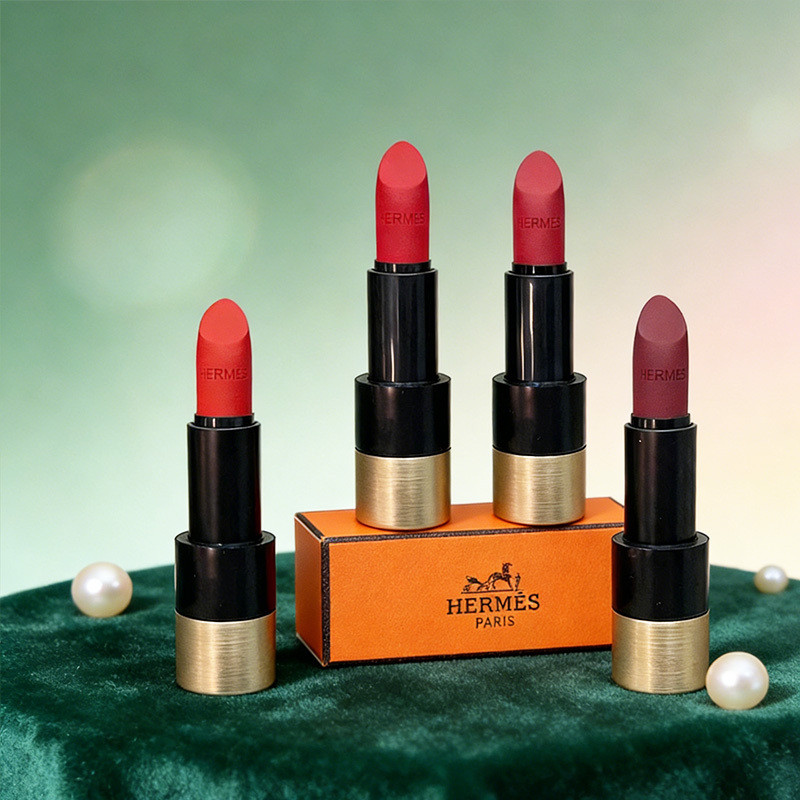 Daily All-Match Lipstick 3.5g Satin 18 #Nude สีชมพู33 #Bean แปะเรดแมท33 #Warm แดง64 #Positive สีแดงเ