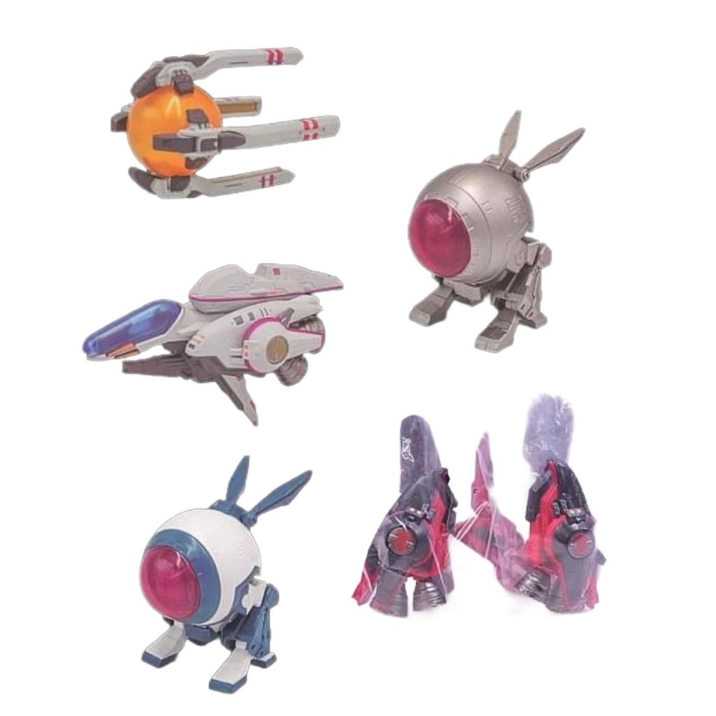 ของเล่น Cabin R-TYPE FINAL2 1180 Dimensional Fighter Collection vol1 × ชุดทั้งหมด 5 ประเภท Full Comp