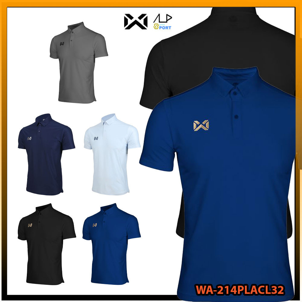 เสื้อโปโล Warrix รุ่น Premium Polo WA-214PLACL32 สไตล์สปอร์ต