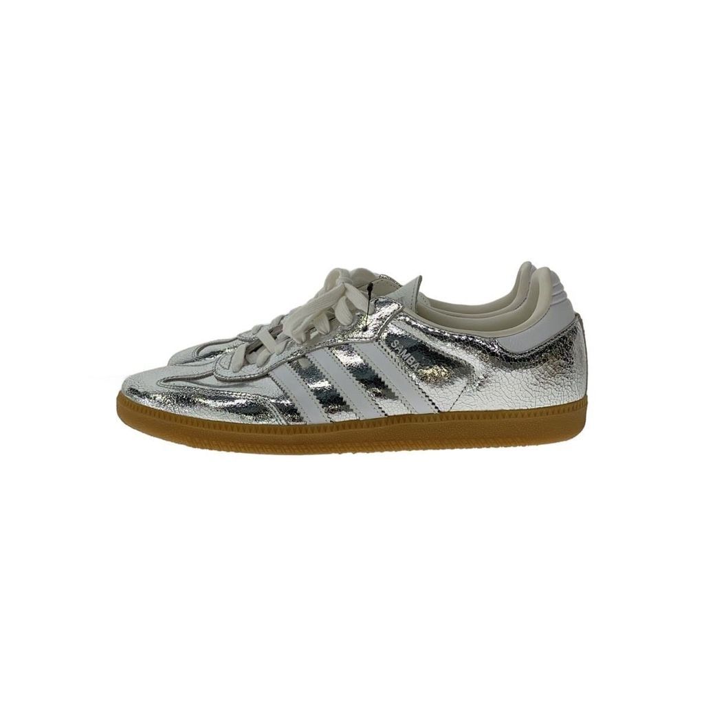 Adidas low-cut sneakers Samba OG W 28 cm Silver PVC JR0035 Direct from Japan Secondhand