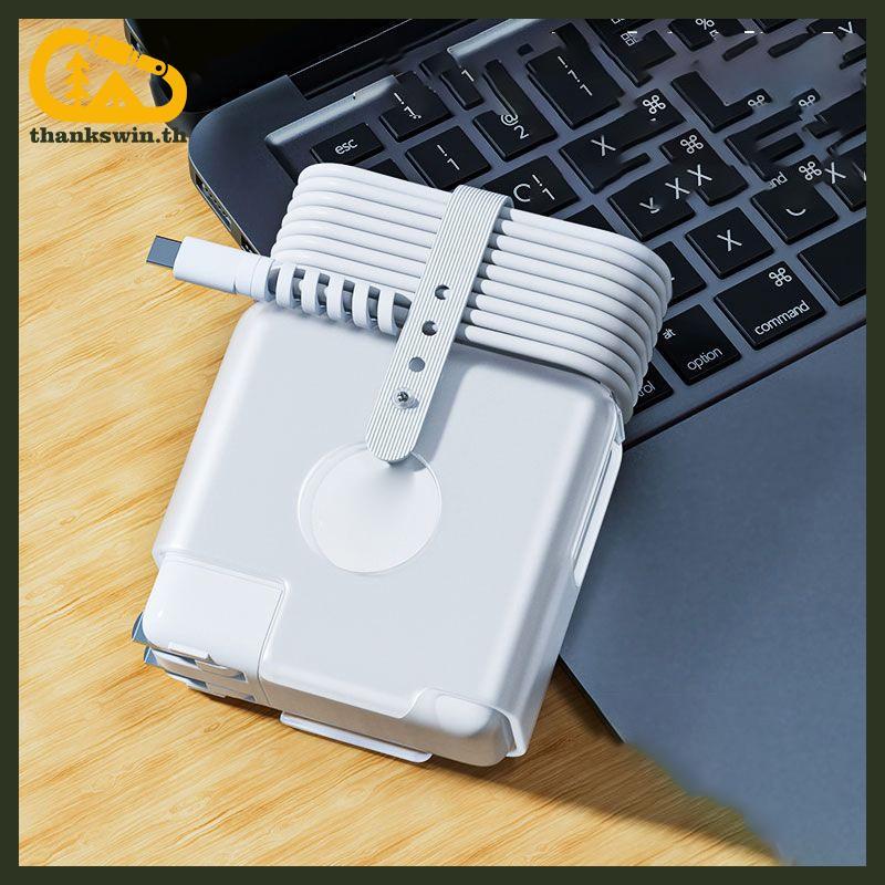 Thankswin แล็ปท็อป Charger Organizer สําหรับ Macbook Air/Pro, 70W-140W แหล่งจ่ายไฟ Protector th