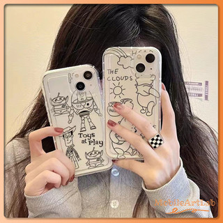เคสโทรศัพท์ TPU แบบนิ่มสำหรับรุ่น13 17PRO 13PROMAX 12 Pro Max 11 8plus 7plus 6 6s Plus 7 8 XR X XS Max  11Pro Max #805