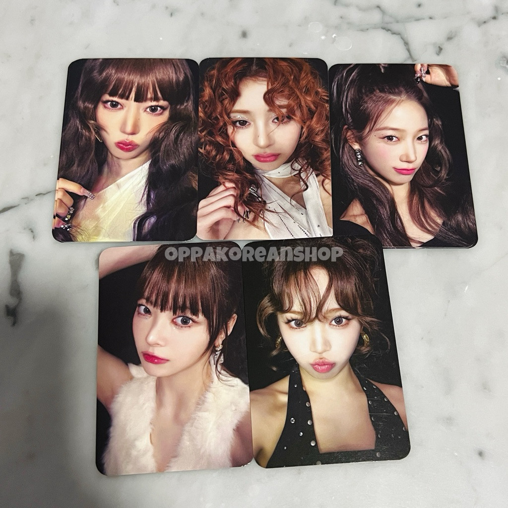 [READY] Photocard อย่างเป็นทางการ LE SAFIM HOT PC Benefit POB Music Korea Mukor Sakura Eunchae Yunji