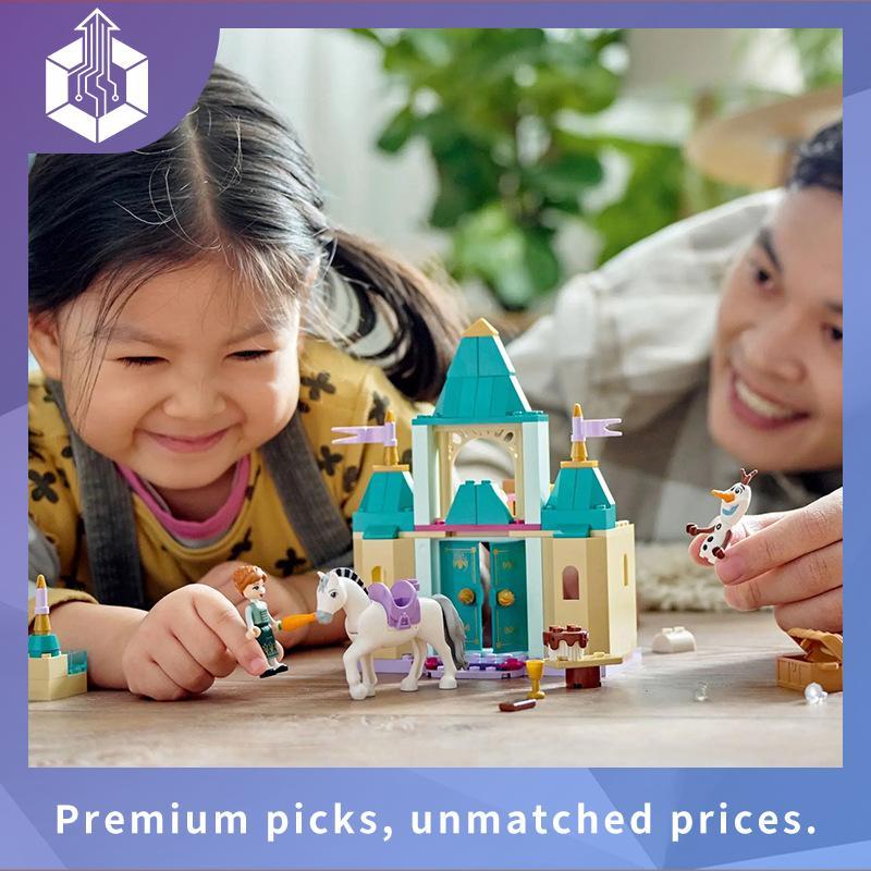LEGO® 43204 43214 43256 43259 Disney Anna and Olaf's Castle Fun Twirling Rapunzel Ariel Anna's Sleig