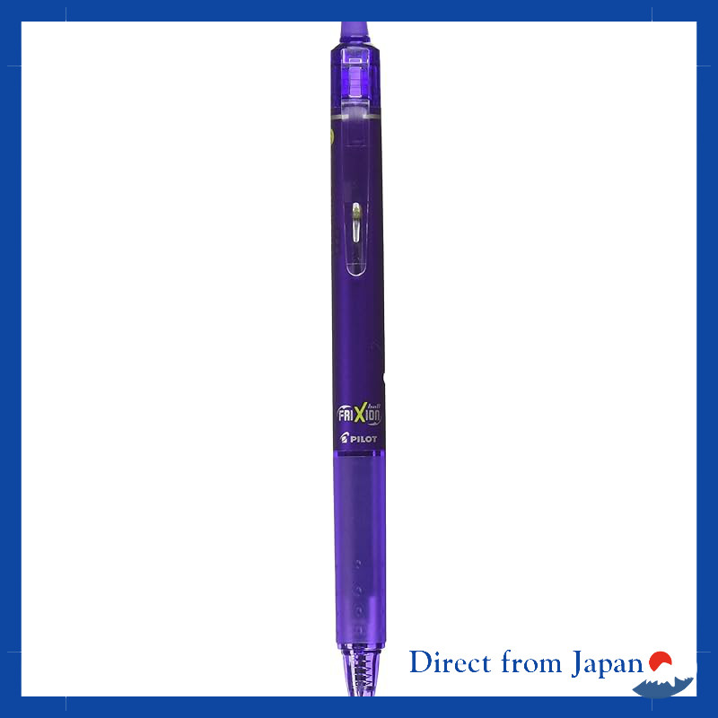 Pilot Friction Ball Knock 07 Ballpoint Pen - Violet (LFBK-23F-V)