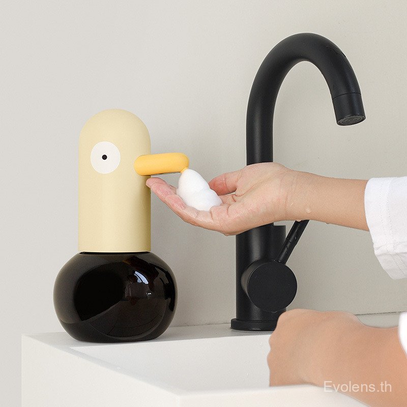 รุ่นที่สอง MUID Handwashing Duck Handwashing Sensor เครื่องจ่ายสบู่โฟมแบบเหนี่ยวนําอัตโนมัติอัจฉริยะ
