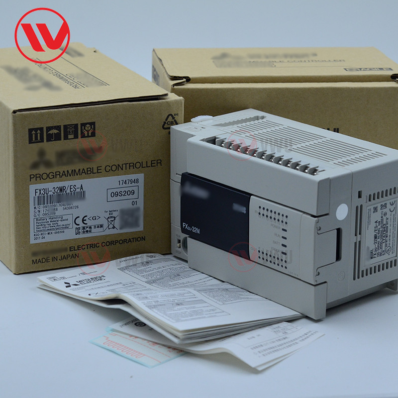 FX3U-32MR/ES-A FX3U-32MT/ES-A PLC Controller FX3U Series Micro PLC Programming Controller Mitsu ไฟฟ้