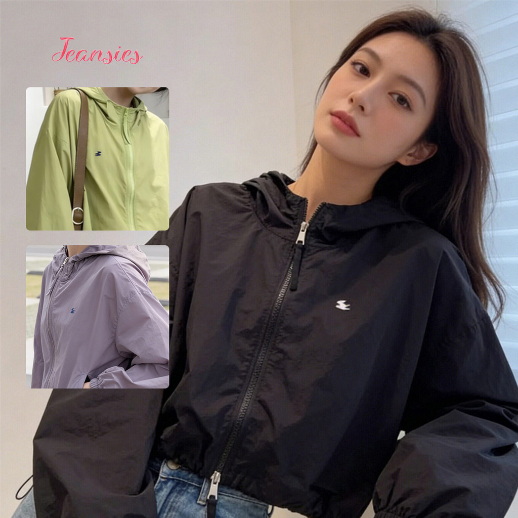 เสื้อกันแดดผู้หญิง  สไตล์เกาหลี ใส่สบาย กันแดดกลางแจ้ง
