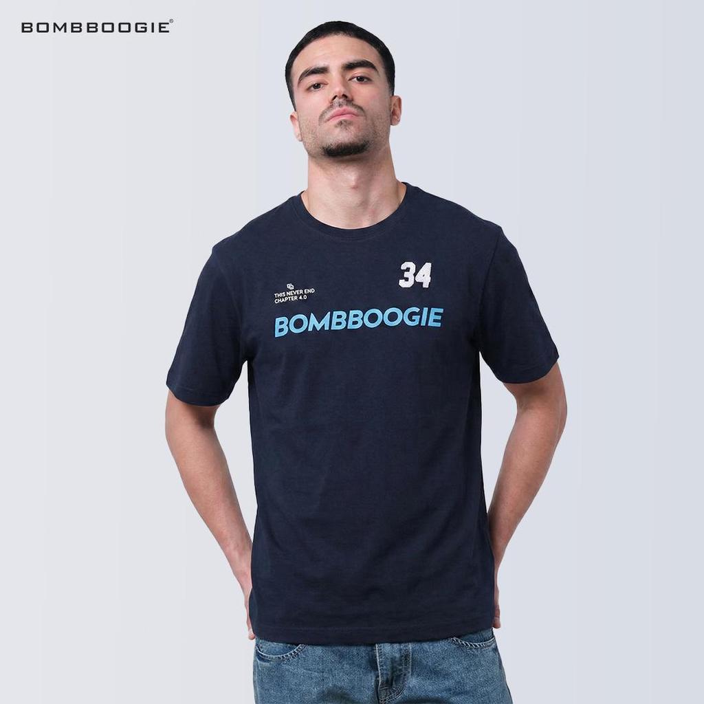 Bombboogie - เสื้อยืด Slimfit ผู้ชาย Vosky 12F84B4DI
