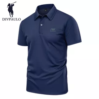 DIVPAULO PoloShirt P Collection 5899-RIII เสื้อโปโลกีฬา ออกกำลังกาย ผ้าแห้งไว ทรงหลวม
